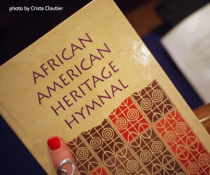 Photo of African American Heritage Hymnal book
