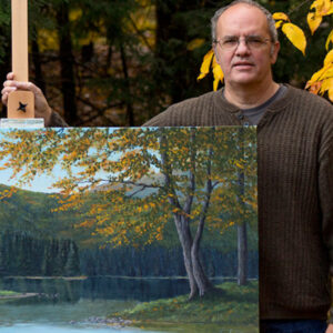 Portrait of artist Tom waters