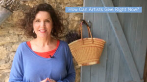 Crista Cloutier's Video on "How Can Artists Give Right Now?"
